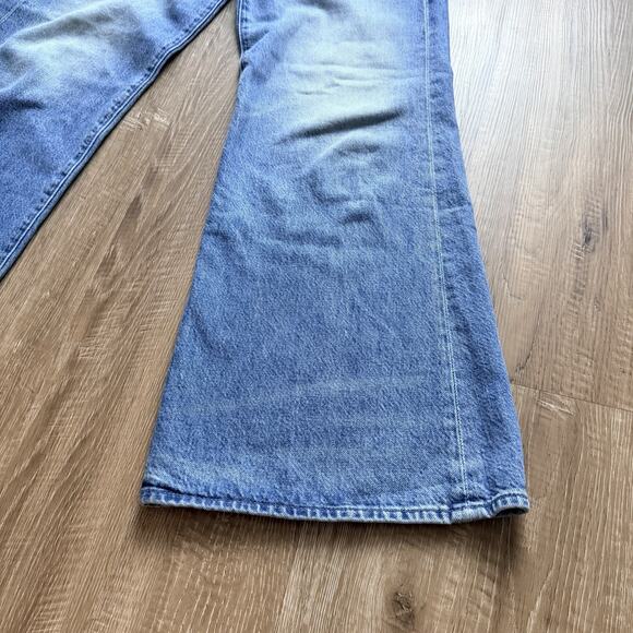 Mother The Tomcat Roller Jeans Womens 26 Blue/Pretty Is As Pretty Does - Picture 5 of 13